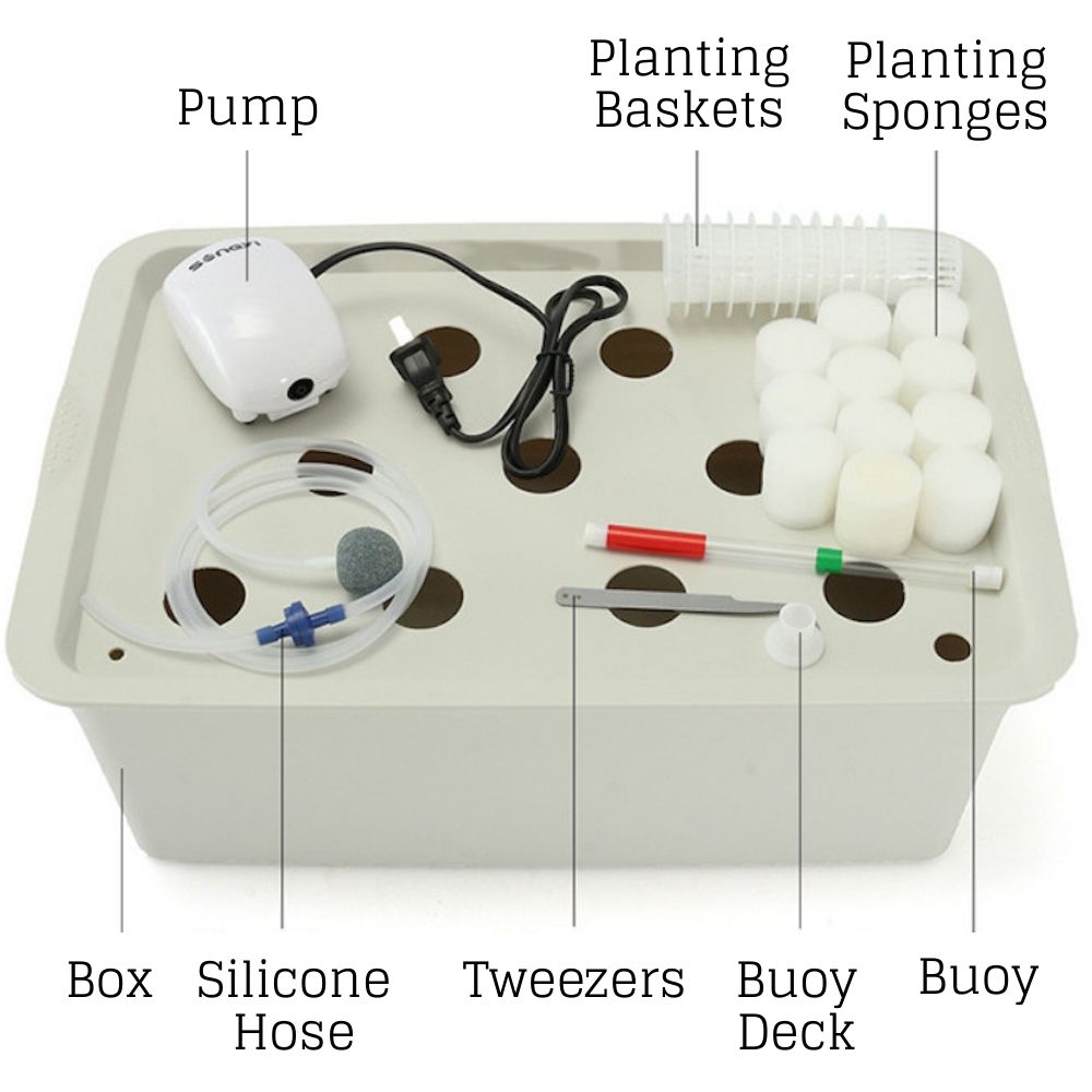 Deep Water Culture Hydroponic System, 11 Cup: image 2